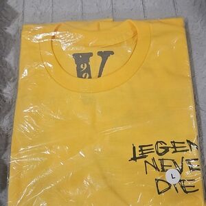 VLONE Yellow Short Sleeve Tee